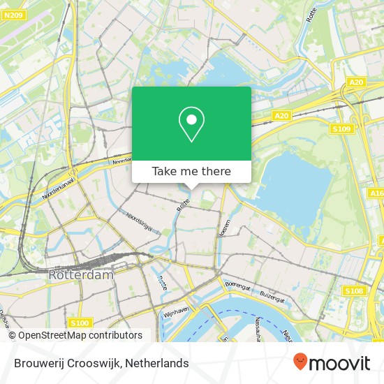 Brouwerij Crooswijk map