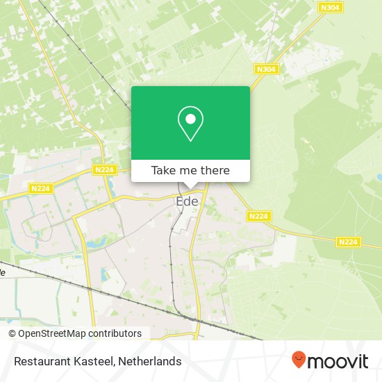 Restaurant Kasteel, Molenstraat 6711 AW Ede map