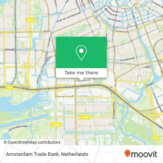 Amsterdam Trade Bank, Strawinskylaan map