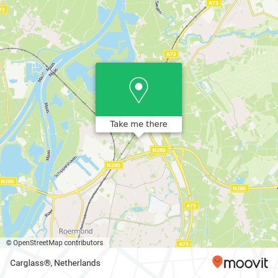 Carglass®, Broekhin Noord 66A map