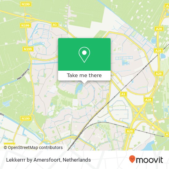 Lekkerrr by Amersfoort, Emiclaerhof 376 3823 EV Amersfoort Karte