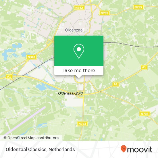 Oldenzaal Classics map