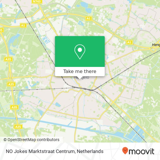 NO Jokes Marktstraat Centrum map