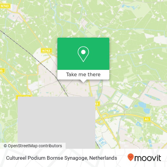 Cultureel Podium Bornse Synagoge map