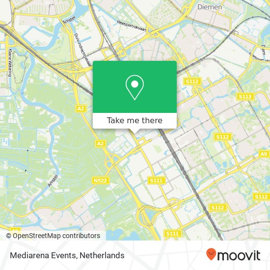 Mediarena Events Karte