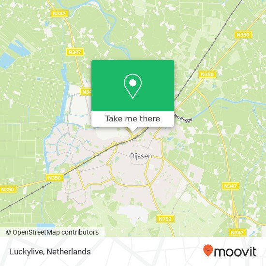 Luckylive map