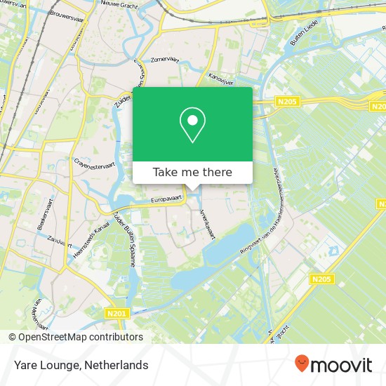 Yare Lounge, Costa del Sol 184 2037 AR Haarlem map