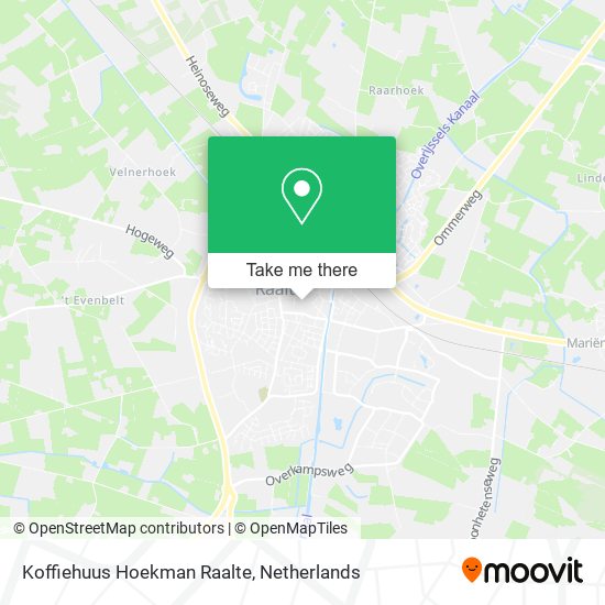 Koffiehuus Hoekman Raalte map