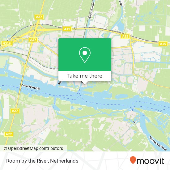 Room by the River, Nonnenveld map