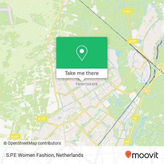 S.P.E Women Fashion, Van Coevenhovenstraat 25 1961 NW Heemskerk map