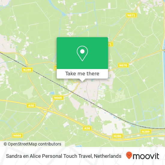 Sandra en Alice Personal Touch Travel map