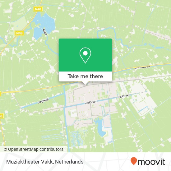 Muziektheater Vakk map