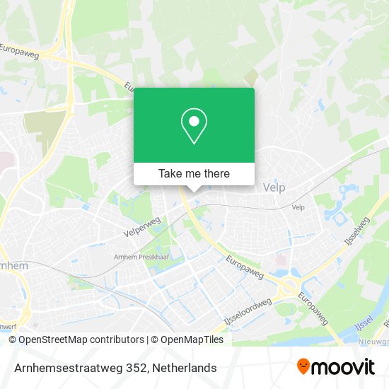 Arnhemsestraatweg 352 map