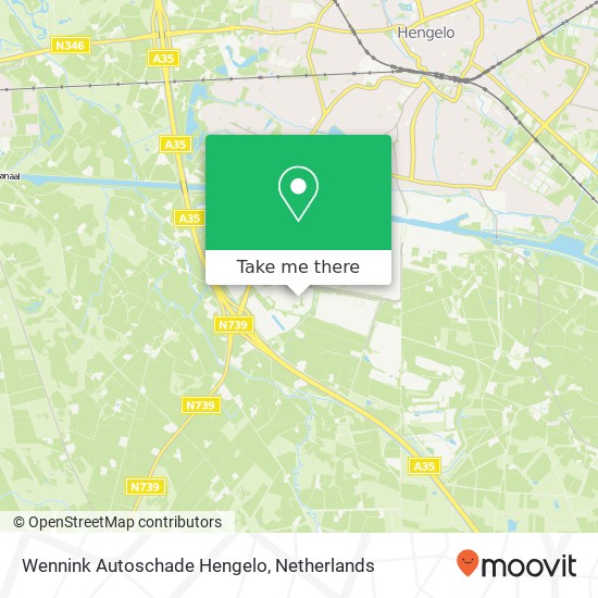 Wennink Autoschade Hengelo, Granaatstraat 31 map