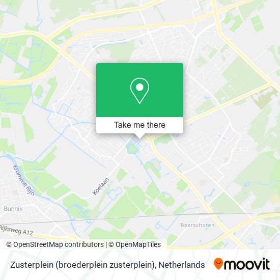 Zusterplein (broederplein zusterplein) map