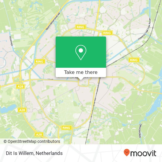 Dit Is Willem, Marktstraat 25 9401 JE Assen map