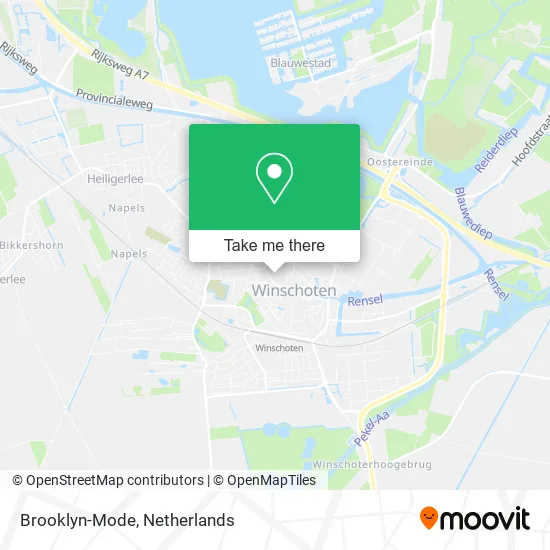 Brooklyn-Mode map