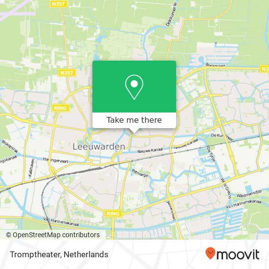 Tromptheater map