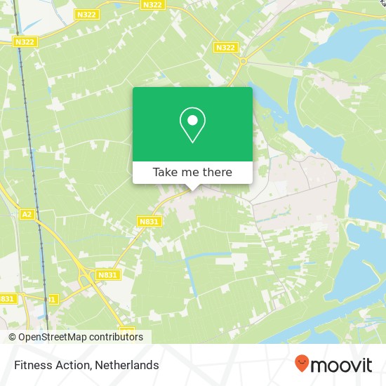 Fitness Action, Voorstraat 70 map