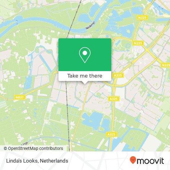 Linda's Looks, Oosterhoutstraat 124 map