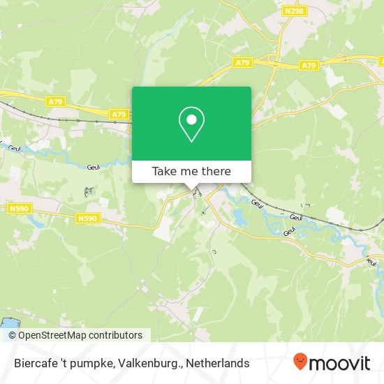 Biercafe 't pumpke, Valkenburg., Daalhemerweg 2 map