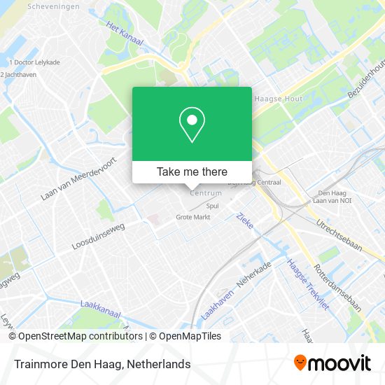 Trainmore Den Haag Karte
