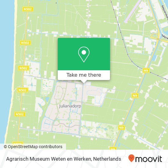 Agrarisch Museum Weten en Werken Karte