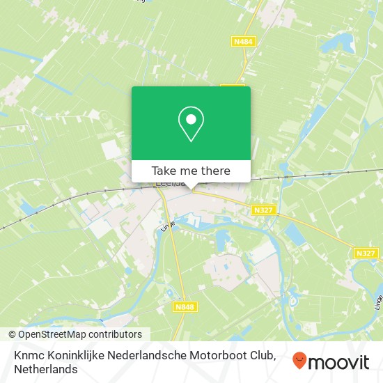 Knmc Koninklijke Nederlandsche Motorboot Club, Meent 2A map