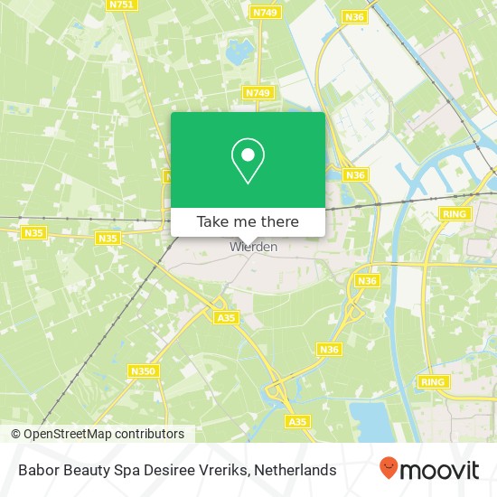 Babor Beauty Spa Desiree Vreriks, Binnenhof 47 map