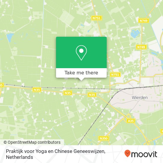 Praktijk voor Yoga en Chinese Geneeswijzen, Meijerinksberg 19 map