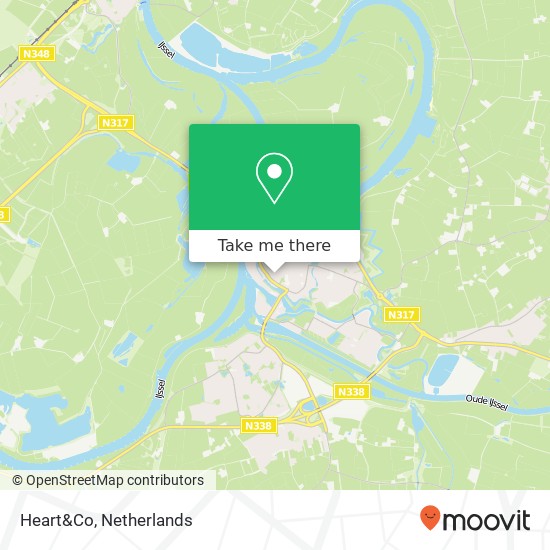 Heart&Co, Kloosterstraat 15 map
