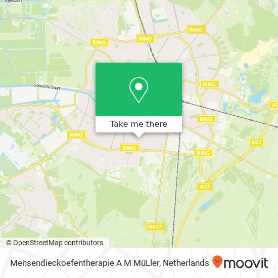 Mensendieckoefentherapie A M MüLler, Egelantierstraat 194G map