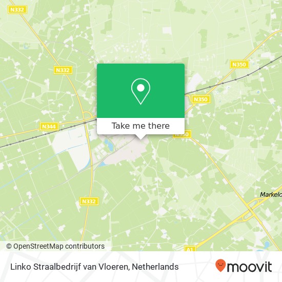 Linko Straalbedrijf van Vloeren, Erve Lukensveld 40 map