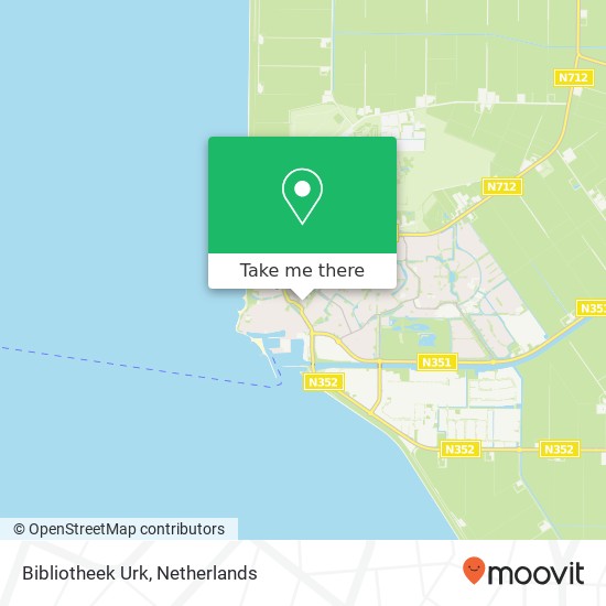 Bibliotheek Urk map