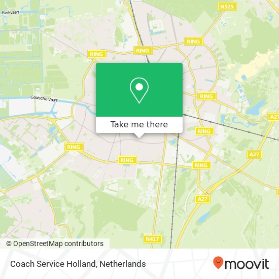 Coach Service Holland, Hortensiastraat 31A map