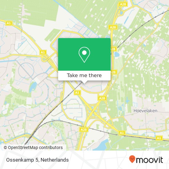 Ossenkamp 5, 3829 Hooglanderveen map