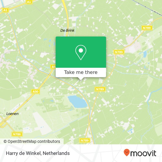 Harry de Winkel, Welvaartsdwarsweg 10 Karte