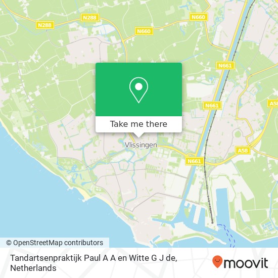 Tandartsenpraktijk Paul A A en Witte G J de, Doornenburg 31 map