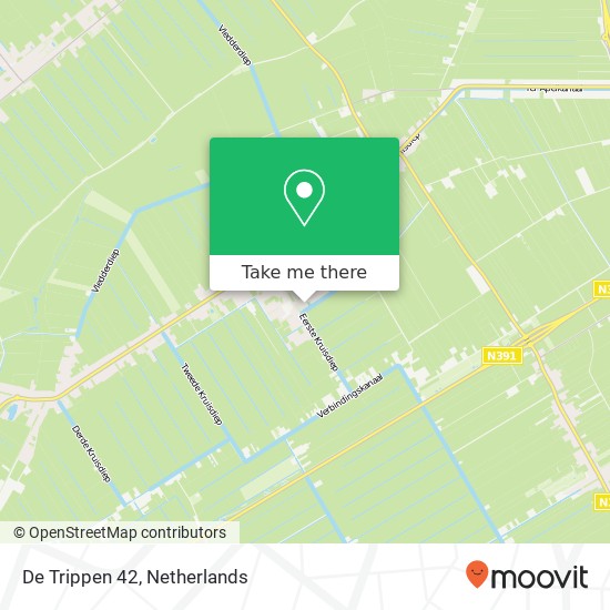 De Trippen 42, 7831 BS Nieuw-Weerdinge map