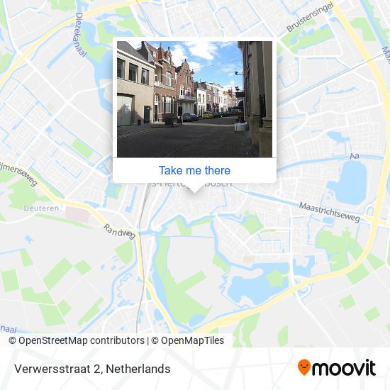 Verwersstraat 2 Karte