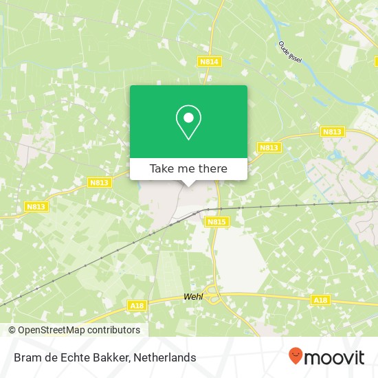 Bram de Echte Bakker, Grotestraat 20 map