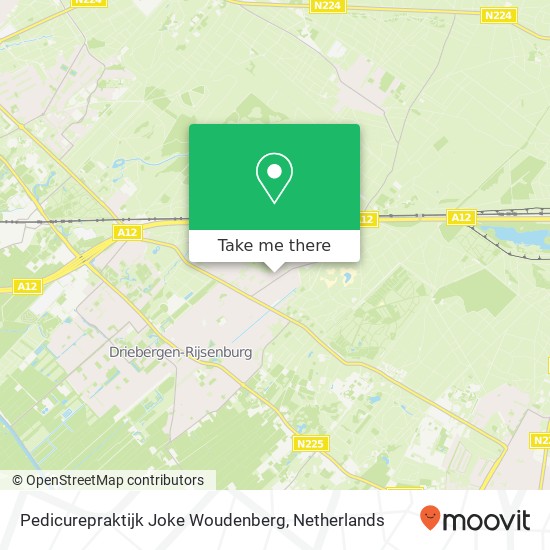 Pedicurepraktijk Joke Woudenberg, Van Heeckerenlaan 2 map