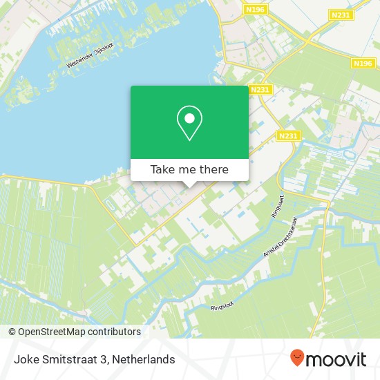 Joke Smitstraat 3, 1433 PC Kudelstaart map