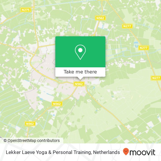 Lekker Laeve Yoga & Personal Training, Molenstraat 14A Karte