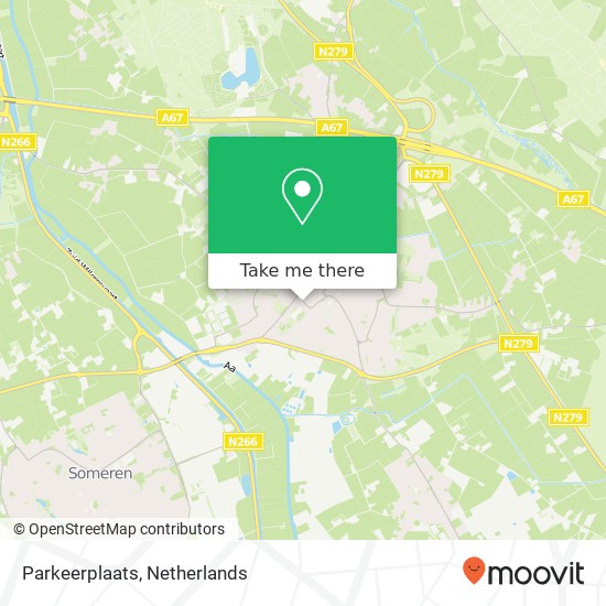 Parkeerplaats, Kerkstraat map