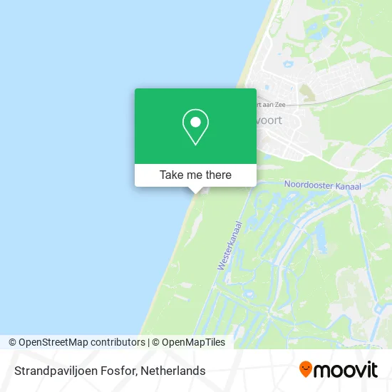 Strandpaviljoen Fosfor map