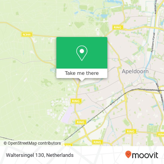 Waltersingel 130, Waltersingel 130, 7314 NX Apeldoorn, Nederland map