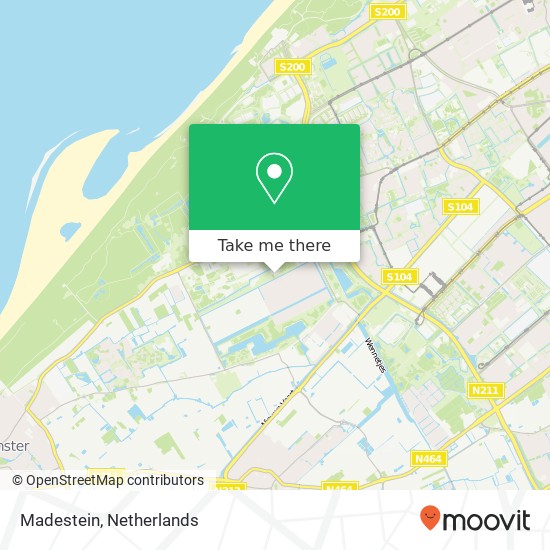 Madestein, Madestein, 2553 Den Haag, Nederland map