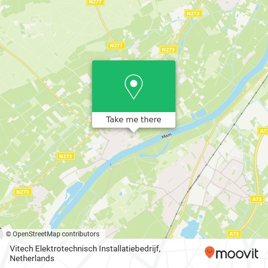 Vitech Elektrotechnisch Installatiebedrijf, Graaf Hendrikstraat 2 map