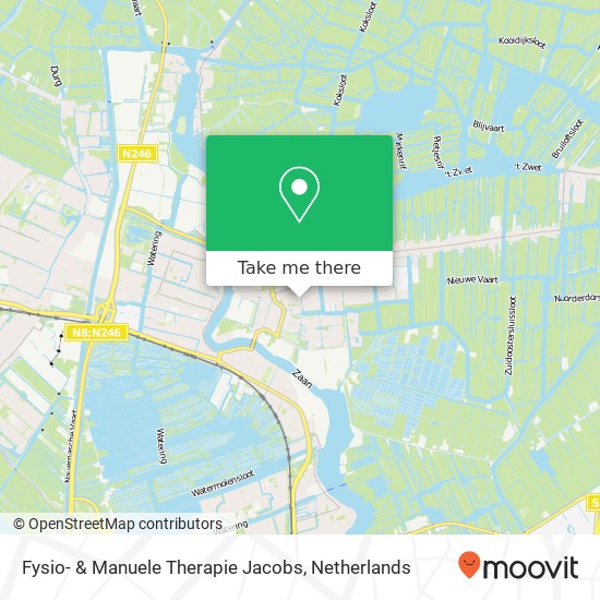 Fysio- & Manuele Therapie Jacobs, Schansstraat 1A map